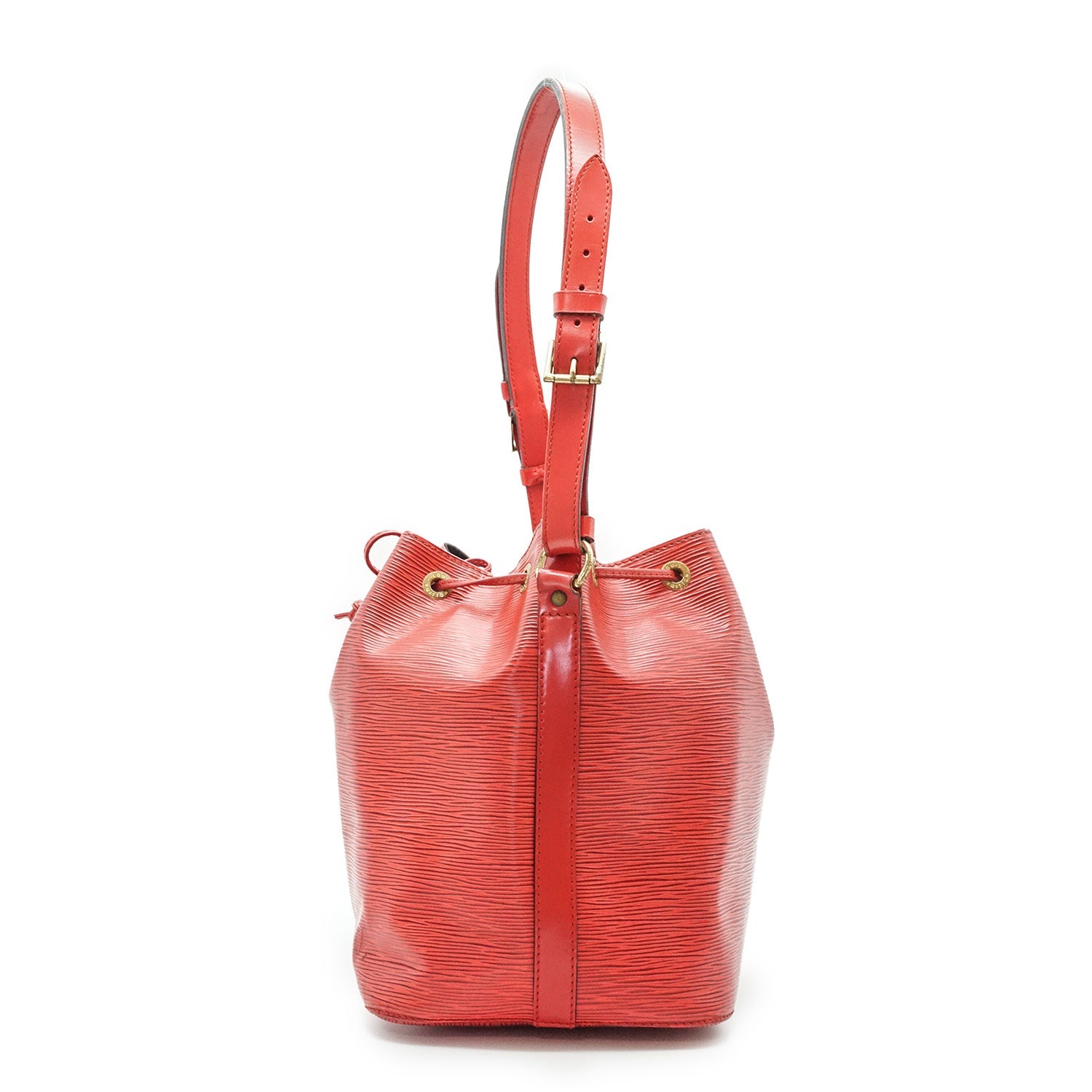Epi Petit Noe Red Shoulder Bag