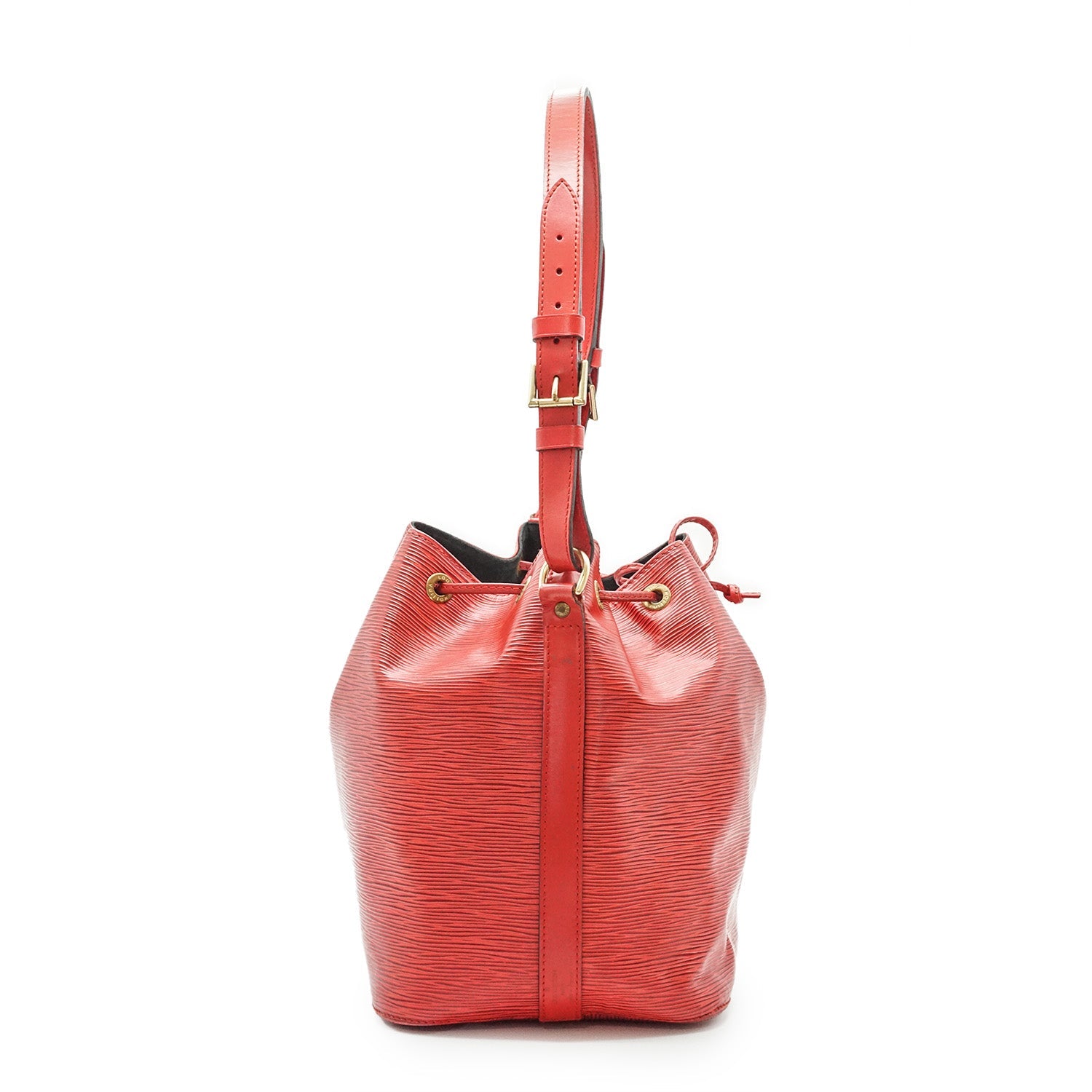 Epi Petit Noe Red Shoulder Bag