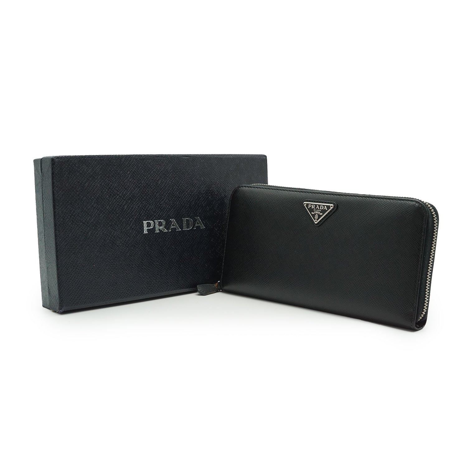 Large Saffiano Leather Wallet