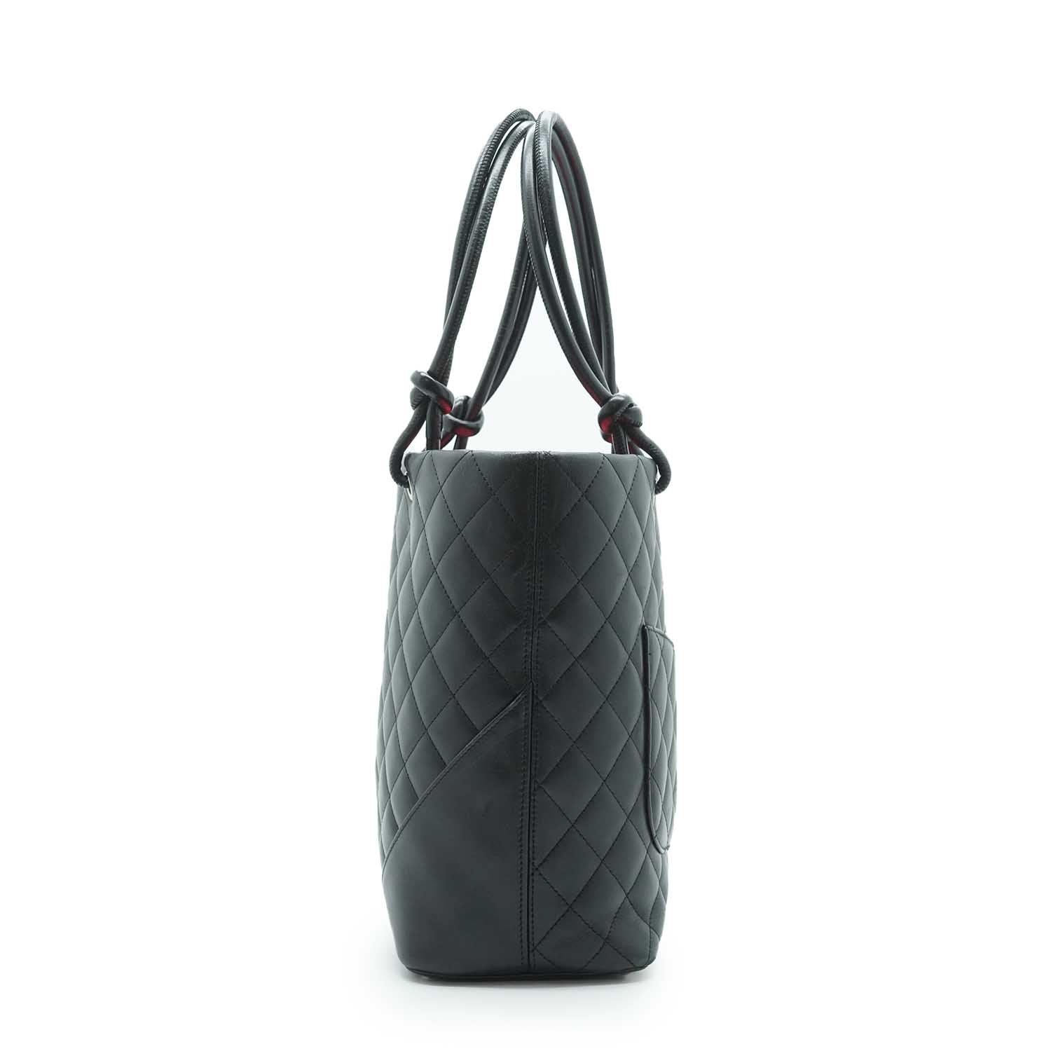 Cambon Lambskin Matelasse Tote