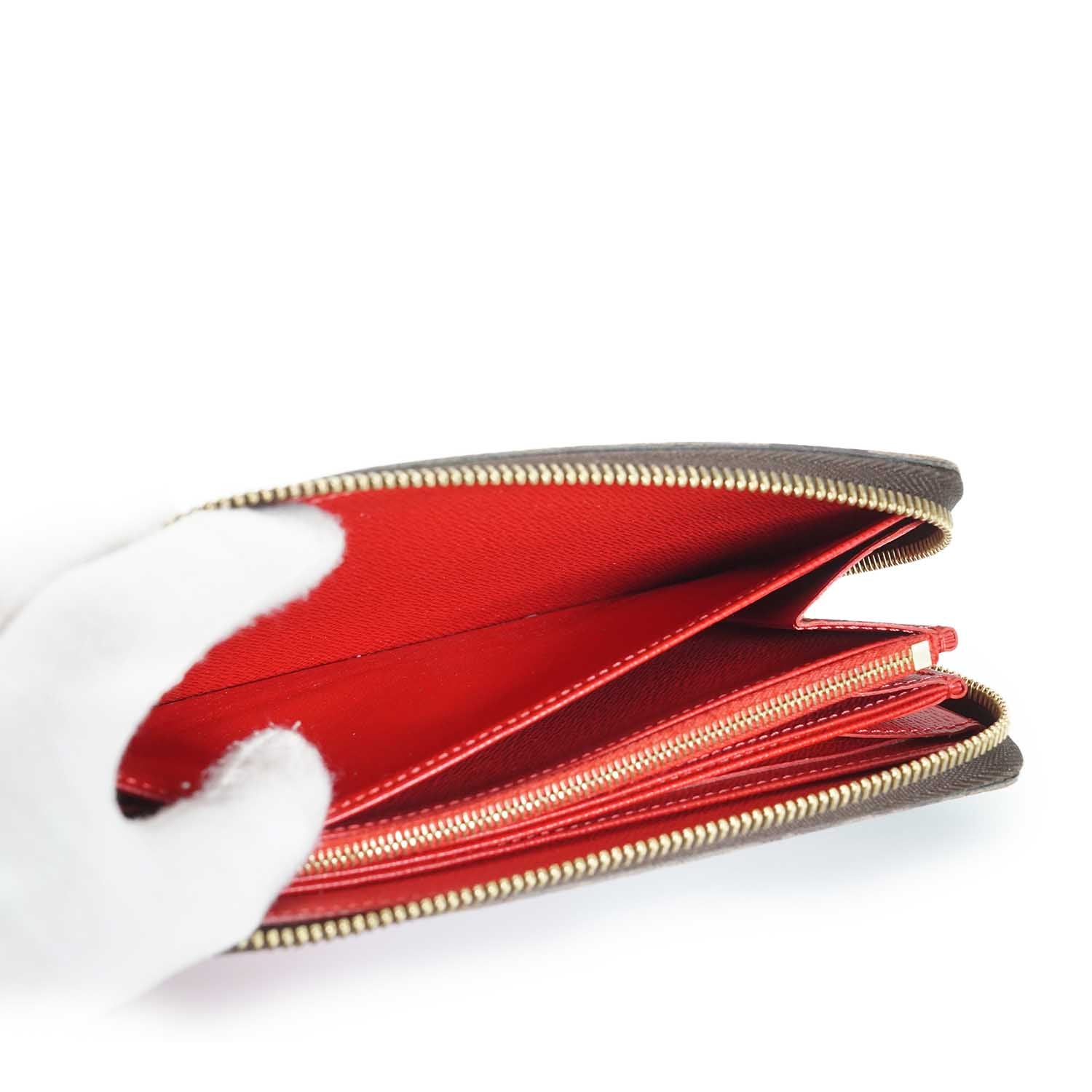 Monogram Sticker Zippy Long Wallet
