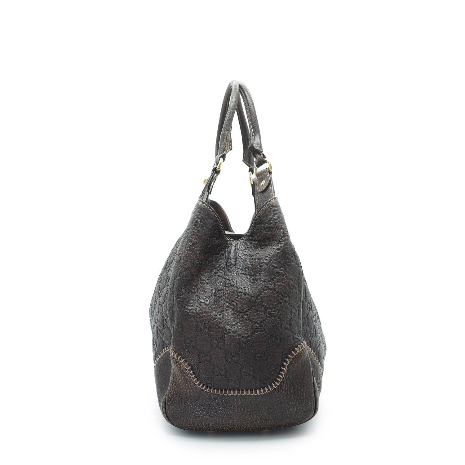 Guccissima Horsebit Large New Pelham Shoulder Tote