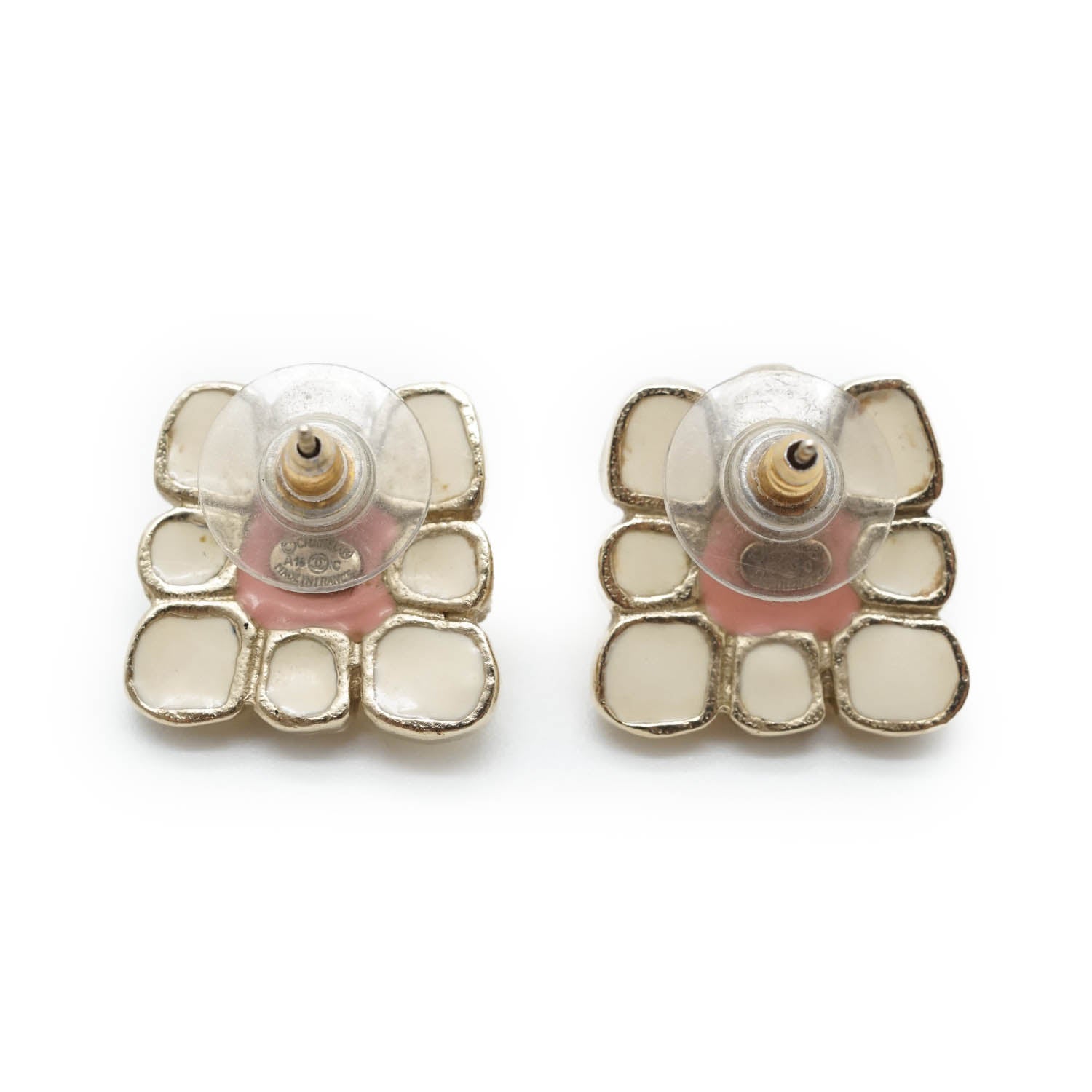 Coco Mark Flower Earrings