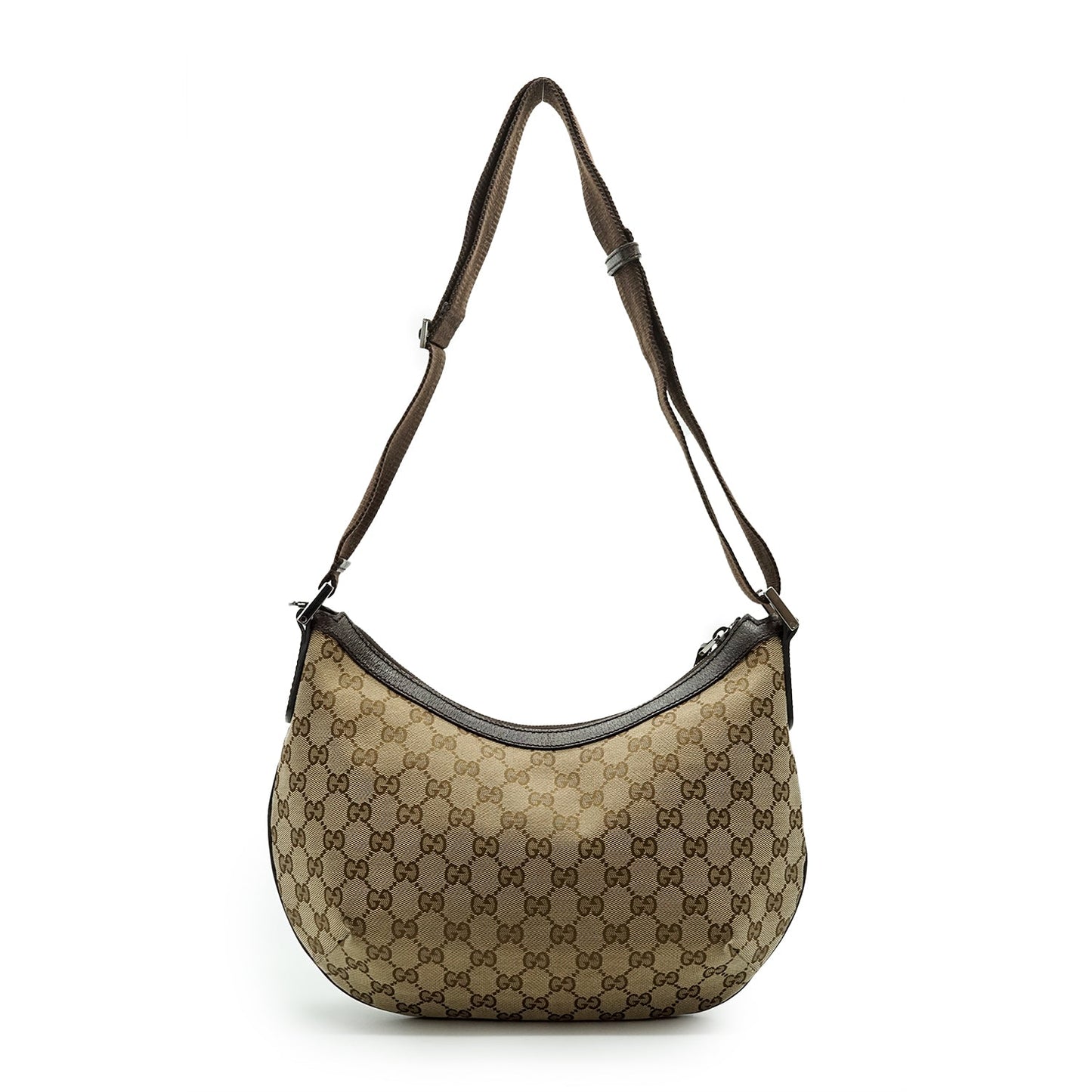 Gucci GG Canvas Crossbody Bag Beige