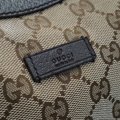 Gucci GG Canvas Crossbody Bag Beige