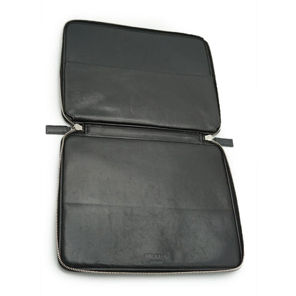 Prada Saffiano iPad Case Black